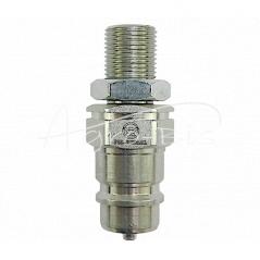 Szybkozłącze hydrauliczne wtyczka long M18x1.5 gwint zewnętrzny EURO (9100818W) (ISO 7241A) HYDRAL