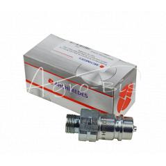 Szybkozłącze hydrauliczne wtyczka        M18x1.5 gwint zewnętrzny EURO (9100818W) (ISO 7241A) HYDRAL PREMIUM