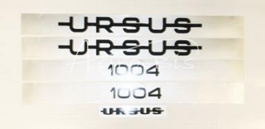 komplet znaków do ciągnika Ursus 1004
