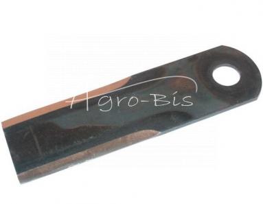 Nożyk rozdrabniacza Claas gładki ruchomy otwór 18mm szer-50mm dł.173mm