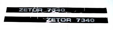 Komplet znaków- emblematów Zetor 7340 