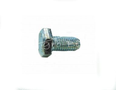 Śruba z łbem 6-kątnym pełny gwint M10x35  kl.8.8 DIN933 ocynk biały 5421212/8