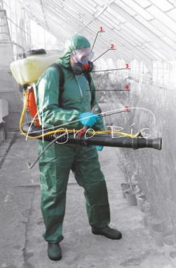 IZOC-1 został stworzony, z myślą o zabezpieczeniu osób wykonujących pracę z użyciem środków chemicznych.