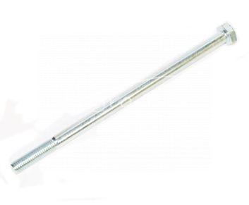 Śruba z łbem 6-kątnym niepełny gwint      M10x195 kl.8.8 DIN931 biały ocynk
