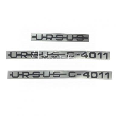 Komplet znaków - emblematów Ursus C-4011 