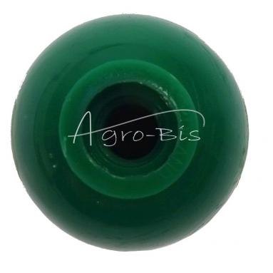 Gałka okrągła FI40 M10 kolor zielony