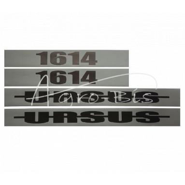 Komplet znaków - emblematów Ursus C-385   1614