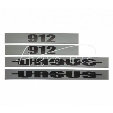 Komplet znaków - emblematów Ursus C-385   912