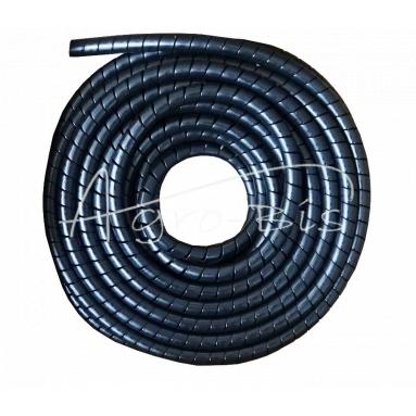 Osłona spiralna na węże hydrauliczne      SGX-20 (Zakres: 16-26mm) czarna (sprzedawane po 20) 20m widoczna cena za 1 mb