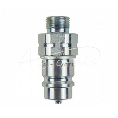 Szybkozłącze hydrauliczne wtyczka        M18x1.5 gwint zewnętrzny EURO (9100818W) (ISO 7241-A) HYDRAL PREMIUM