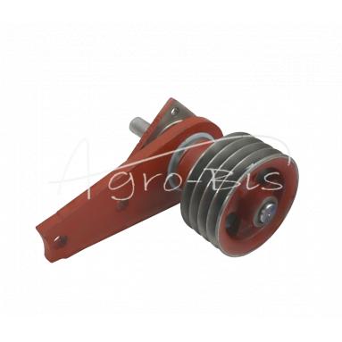 Complete roller attachment with pulley for Polish MORGA rotary mower