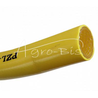 Wąż do środków ochrony roślin             (opryskiwacz) zbrojony PVC 19X3.5 15bar żółty PZL - HYDRAL (sprzedawane po 25m)