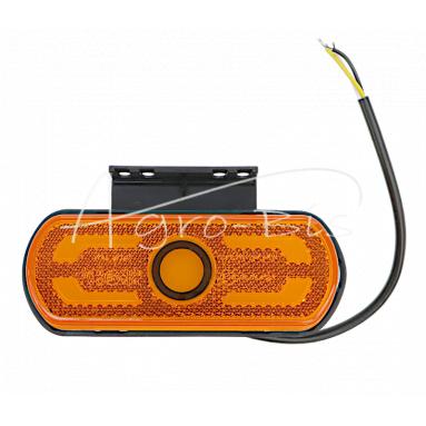 Lampa zespolona pozycyjna boczna          i kierunku jazdy W240 12V/24V LED Pomarańczowa