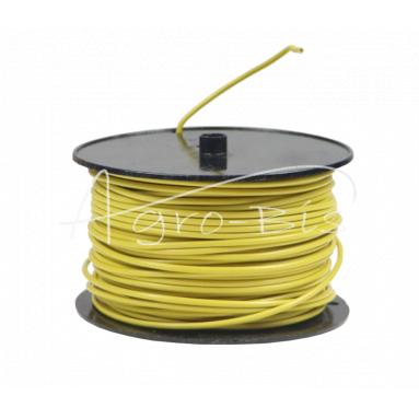 Przewód elektryczny LgY-S instalacji      2,50mm żółty (sprzedawany po 100 m) Premium ELMOT