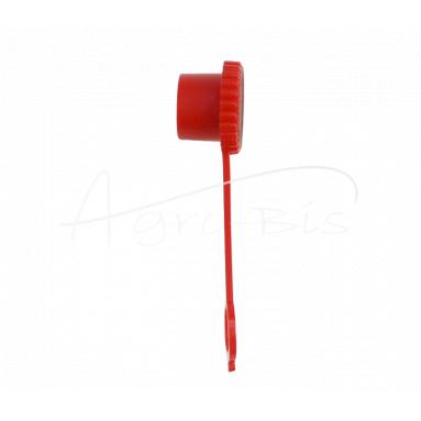 Osłona kapturek smarowniczki PVC kolor    czerwony sprzedawane po 50szt PZL HYDRAL widoczna cena za 1 sztukę