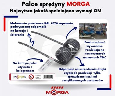 Baler pick-up finger Sipma powder coated MORGA