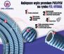 Wąż asenizacyjny PVC/PCV ssawno -  tłoczący DN63 ( sprzedawany na krązki 30m ) Premium PZL HYDRAL