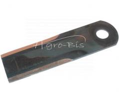 Nożyk rozdrabniacza Claas gładki ruchomy otwór 18mm szer50mm dł.173mm
