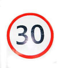 Sticker ograniczenie prędkości 30 KM/H