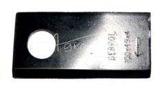 Nożyk prawy 100mm kosiarki dyskowej       SAMASZ/PRONAR                                                                                                                                                 