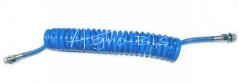 Przewód pneumatyczny spiralny M22 5 metrów niebieski 