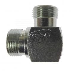 Złącze  złączka hydrauliczna  kolanko   90 BB M22x1,5  M20x1,5 15L/60 stopni stożek