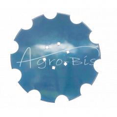 Toothed disc 560, thickness 4mm, 6 holes, 120 mm spacing for AP21 MORGA hub