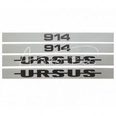 Komplet znaków  emblematów Ursus C385   914