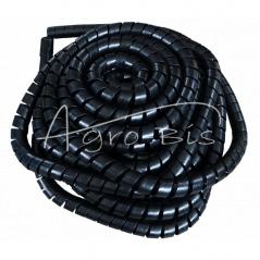 Osłona spiralna na węże hydrauliczne      SGX50 (Zakres: 4465mm) czarna (sprzedawane po 20) 20m widoczna cena za 1 mb