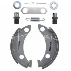 Brake repair kit, set 1  wheel pins, washers (glued and riveted) C330 Premium ANDORIA  MOT