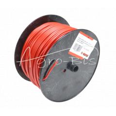 Przewód elektryczny LgYS instalacji      2,50mm czerwony (sprzedawany po 100 m) Premium ELMOT
