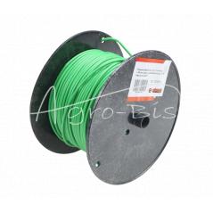 Przewód elektryczny LgYS instalacji      1,50mm zielony (sprzedawany po 100 m) Premium ELMOT