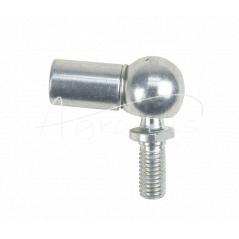 Angle ball joint with clip DIN 71802 thread 2 x M10 right MORGA (sold in 5 pieces) visible price for 1 piece