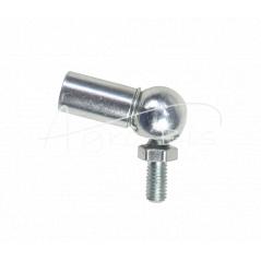 Angle ball joint with clip DIN 71802 thread M5, M5 left MORGA (sold in 5 pieces) visible price for 1 piece