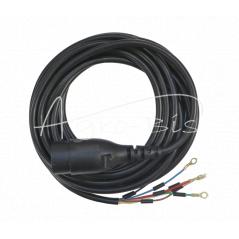 Connection cable, plug 7, overmolded connectors, 7m, 7 cores (W+KON) (1mm cable) ELMOT