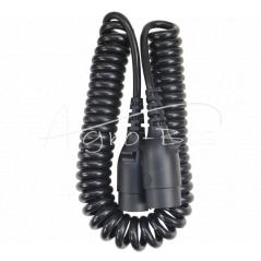 Spiral connection cable plugin 12V 7pin (5mb) ELMOT