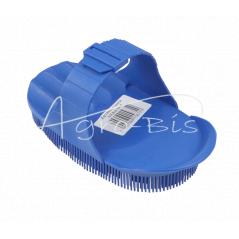 Blue soft comb for horses and cattle ZAGRODA