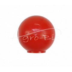 Gałka okrągła FI32 M8 kolor czerwony 